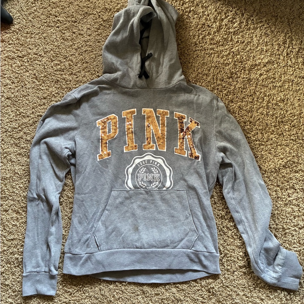 Victoria’s Secret PINK Sequin Hoodie